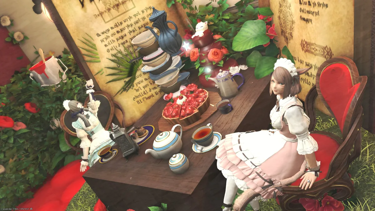 椅子に座るふたり