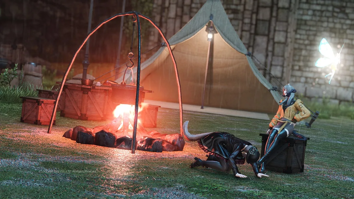 うなだれるふたり