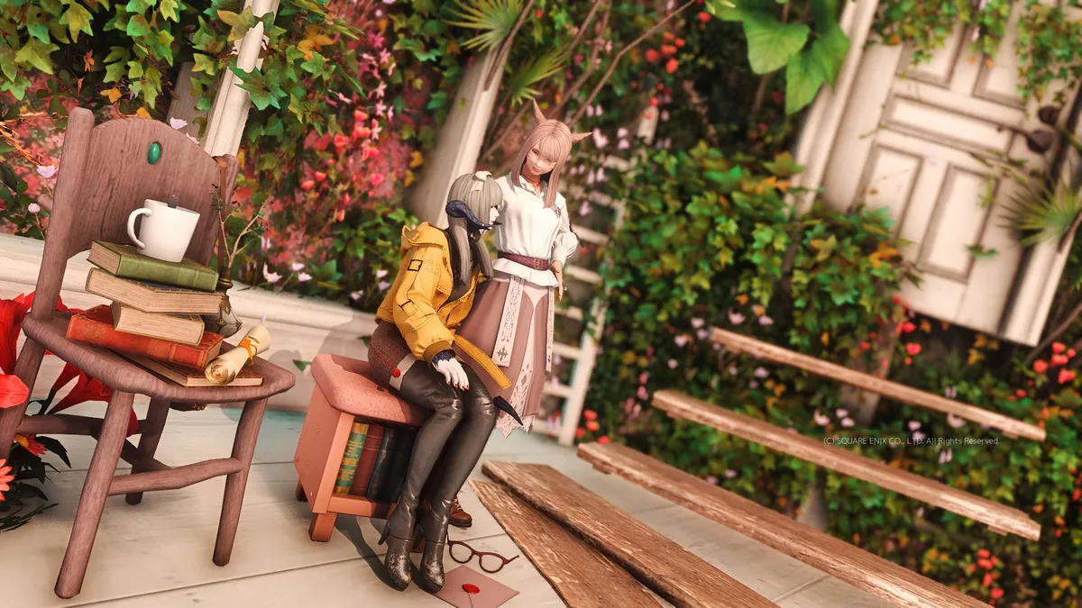 見つめ合うふたり