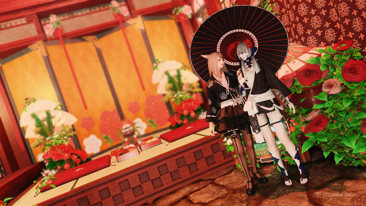 並び立つふたり