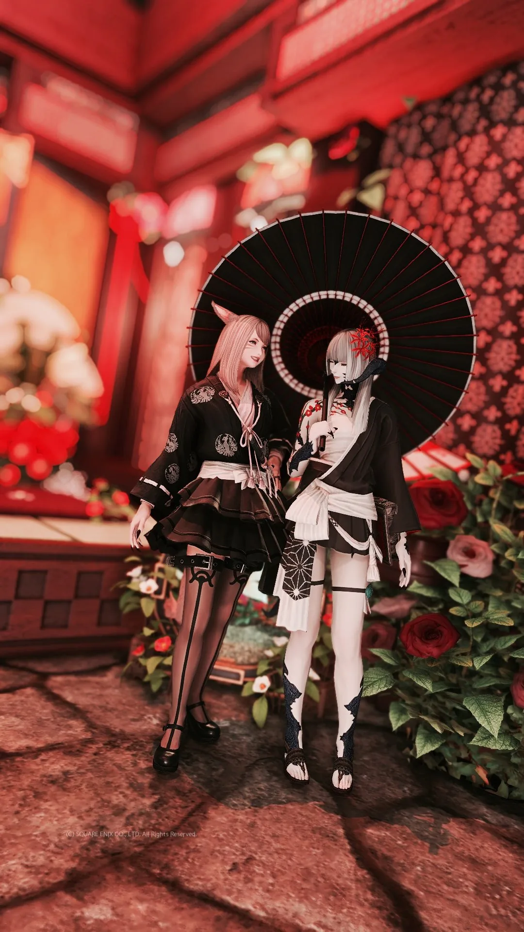 並び立つふたり