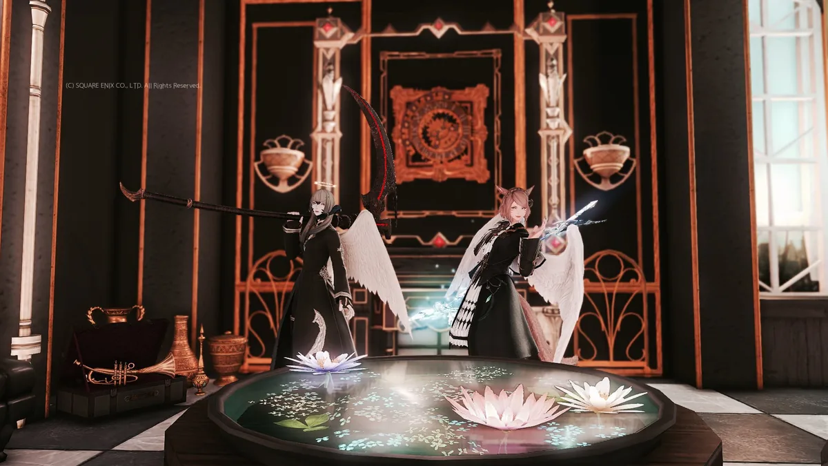 武器を持つふたり