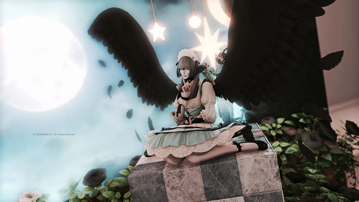 黒い羽のるしこ