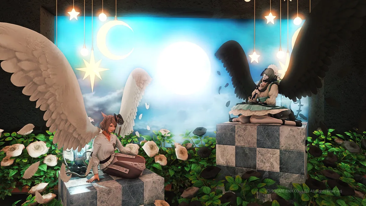 白と黒のふたり