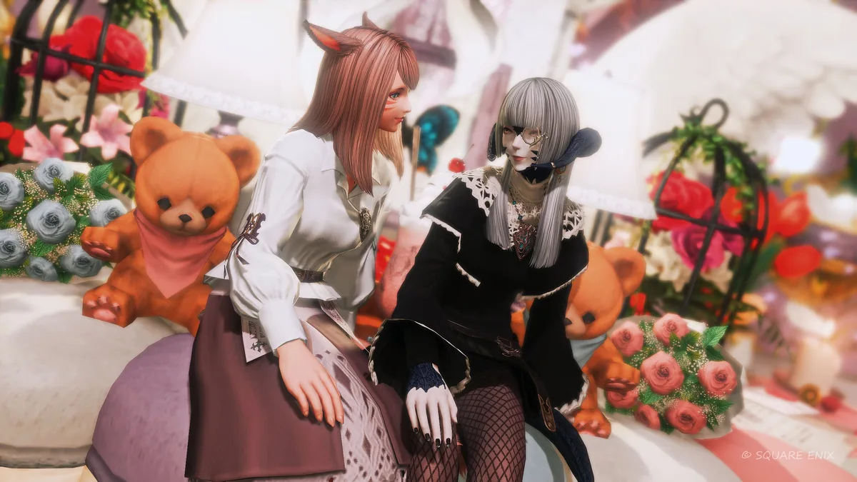 見つめ合うふたり